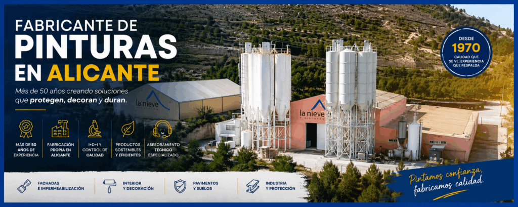 FÁBRICA PINTURAS EN ALICANTE